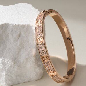 Cartier full diamond bracelet